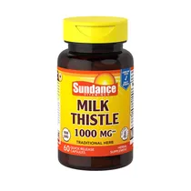 Vitamina Sundance Milk Thistle 1000MG 60 Cápsulas