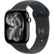 Apple Watch Series 11 46MM GPS MEUW4LW/A Aluminum Jet Black/Sport Band Jet Black s/M