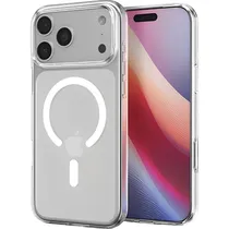 Capa Spigen Crystal Flex Magfit ACS09630 para iPhone 17 Pro - Clear White