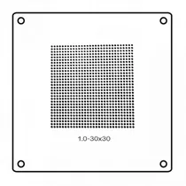 Bga Stencil Universal 30X30 B-1.0
