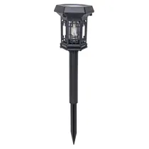 Lampada Solar para Jardim com Estaca Preta