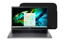 Notebook Acer Aspire 5 15 A515-58PT-59VW, Intel Core i5-13420H 2.10HZ (4.60GHZ), 8GB Ram, 512GB SSD, Tela 15.6" Touch Full HD Ips, Windows 11 Home, Inglês, Steel Cinza + Capa