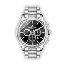 Relógio Analógico Masculino Daniel Klein Exclusive DK.1.12458-2 - Prata e Preto