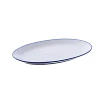Bandeja Oval 30X19 Azul