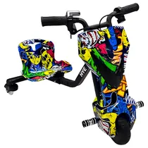 Triciclo Eletrico Hye TR01 / Bluetooth / Speaker / LED / 6.5" - Yellow GRF