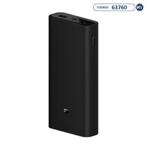 Carregador Portatil Xiaomi MI50 PB2050SZ 20.000 Mah 2 Saidas USB - Preto