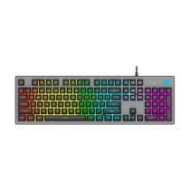 Teclado HP Gamer K500F USB/RGB/Gris Ingles