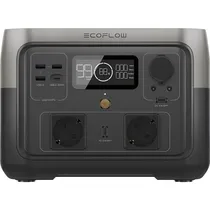 Set de Roteador Wireless Starlink Mini + Estação de Energia Portátil Ecoflow River 2 Max 500 W