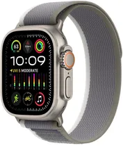 Apple Watch Ultra 2 GPS+Cellular 49MM Caixa Titânio Pulseira (M/L) Green Gray MRF43LW