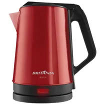 Chaleira Elétrica Britania BCH12V 1.9L/1500W/220V - Vermelho