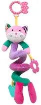 Gatinho Mola Happy Zoo com Mordedor e Chocalho Buba 09832