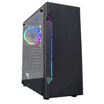 Gabinete Gamer Satellite 1101K RGB com 1 Coolers ATX - Preto