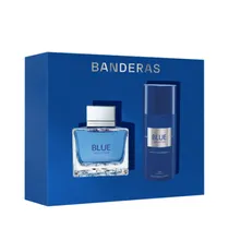 Antonio Banderas Perfume Kit Blue Seduction M Eau de Toilette 100ML+DES150ML  Antonio Ban...