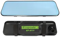 Espelho Retrovisor Ecopower EP-8771 com Câmera Frontal e Traseira Full HD 1080P