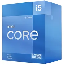 Processador Intel 12TH Gen i5-12400F Octa Core de 4.4GHZ com Cache 18MB  Processador...