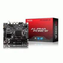 Placa Mãe 1156 Arktek AK-H55M El 2XDDR3, 1XVGA D-Sub, 1XHDMI, 4XUSB-A 2.0, 2XUSB-A 3.0, 1XRJ45 Gigabit, 1XAUDIO, M-ATX  Placa Mãe 1...