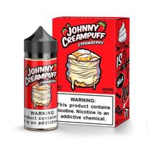 Essencia Vape Tinted Brew Johnny Creampuff Strawberry 3MG 100ML