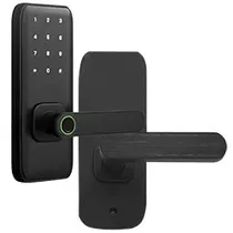 Fechadura Digital Satellite SL-80 Smart Door Lock Preto