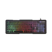 Satellite Teclado AK-840 Multimedia USB RGB Port Negro