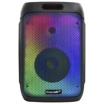 Caixa de Som Ecopower EP-1939BT com Tela 8" / Bluetooth / USB / FM - Preto