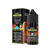 Essência para Vaper Magna Salt 30ML Strawberry Sour Ice 20MG