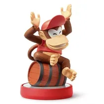 Boneco Amiibo Diddy Kong Super Mario NVL-C-Abam