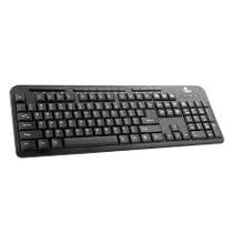 Teclado Xtech XTK-130E USB/Mult/Ingles Preto