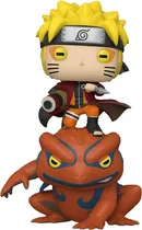 Boneco Naruto On Gamakichi - Naruto Shippuden - Funko Pop! 106