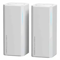 Roteador Xiaomi Mesh System Ne DVB4458GL Wifi Dual Band AX3000 5GHZ 2402 MBPS - Branco (2 Pack)