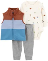 Conjunto Carter's 1N959610 - Masculino (3 Peças)