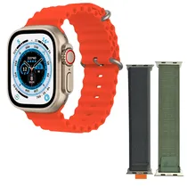 Relogio Blulory Ultra Max Orange  Relogio Blu...