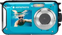 Câmera Digital À Prova D'Água Agfaphoto DC6000B Realishot WP8000 24MP 16X Azul