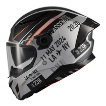 Capacete Axxis Panther SV Passenger A1 - Fechado - Tamanho M - com Óculos Interno - Matt  Capacete Ax...