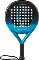Raquete de Pádel Wilson Fierce Team Padel 2 WR105311U2 - Preto/Turquesa