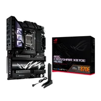 Placa Mãe AM5 Asus X870E Rog Crosshair Hero WIFI7/DDR5 HDMI/BT Placa Mãe AM5 Asus X870E Rog Crosshair Hero WIFI7/DDR5 HDMI/BT