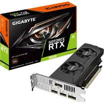 Placa de Vídeo Gigabyte Geforce RTX 3050 Oc Low Profile 6 GB GDDR6 (GV-N3050OC-6GL)
