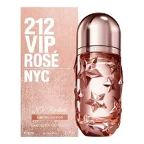 Carolina Herrera 212 Vip Rose Edp NYC Rodeo Limited 80ML Fem