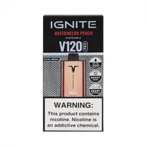 Dispositivo Descartavel Ignite V120 Pro 12000 Puffs Rose Gold Watermelon Peach