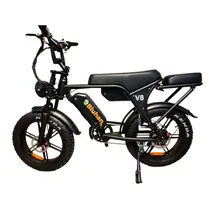Bicicleta Eletrica Ebike V8 Black
