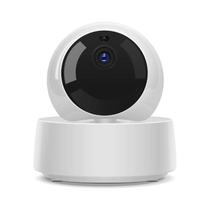 Camera de Seguranca IP Sonoff GK-200MP2-B Wi-Fi, Full HD 1080P, Visao Noturna, 360, Compativel com Alexa - Branca