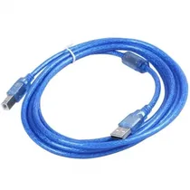 Cabo USB p/ Impresora 1.8M 2.0 Azul