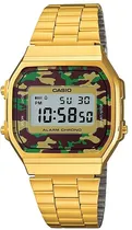 Relógio Unissex Casio Digital A168WEGC-3DF