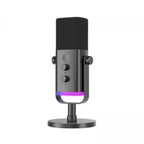 Micrófono Fifine AM8 USB-C XLR RGB Negro
