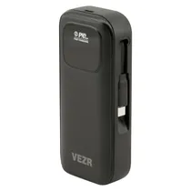 Carregador Portátil Vezr VP03 - 35W - 10000MAH - USB-C - com Cabo USB-C - Display LED - Preto