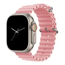 Relogio Smartwatch Okpu Ultra 3 D06 / 2.08" / com Bluetooth - Rosa