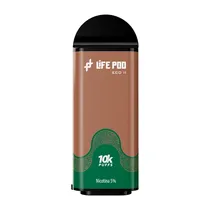 Cartucho Life Pod 10000 Puffs - Cappuccino