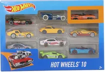 Pack Coleção Hotwheels Mattel 54886 (10 PCS)