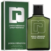 Perfume Paco Rabanne Pour Homme 100ML Eau de Toilette Masculino  Perfume Pac...
