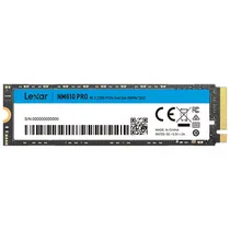 HD SSD M.2 500GB Nvme Lexar NM610 Pro GEN3X4 LNM610P500G- Rnnnu