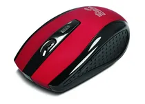 Klip Mouse Wireless KMW-340RD Klever 1600DPI 3BOT Rojo